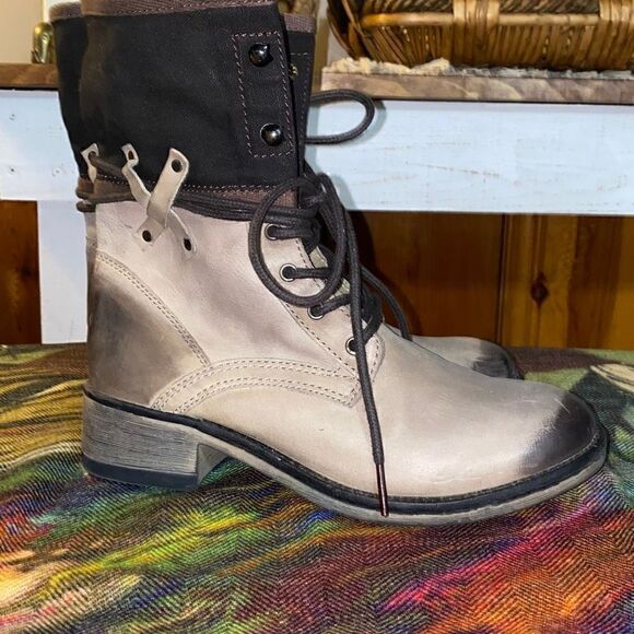 Matisse Mechanic Combat Boot distressed size 7.5 - Picture 2 of 14